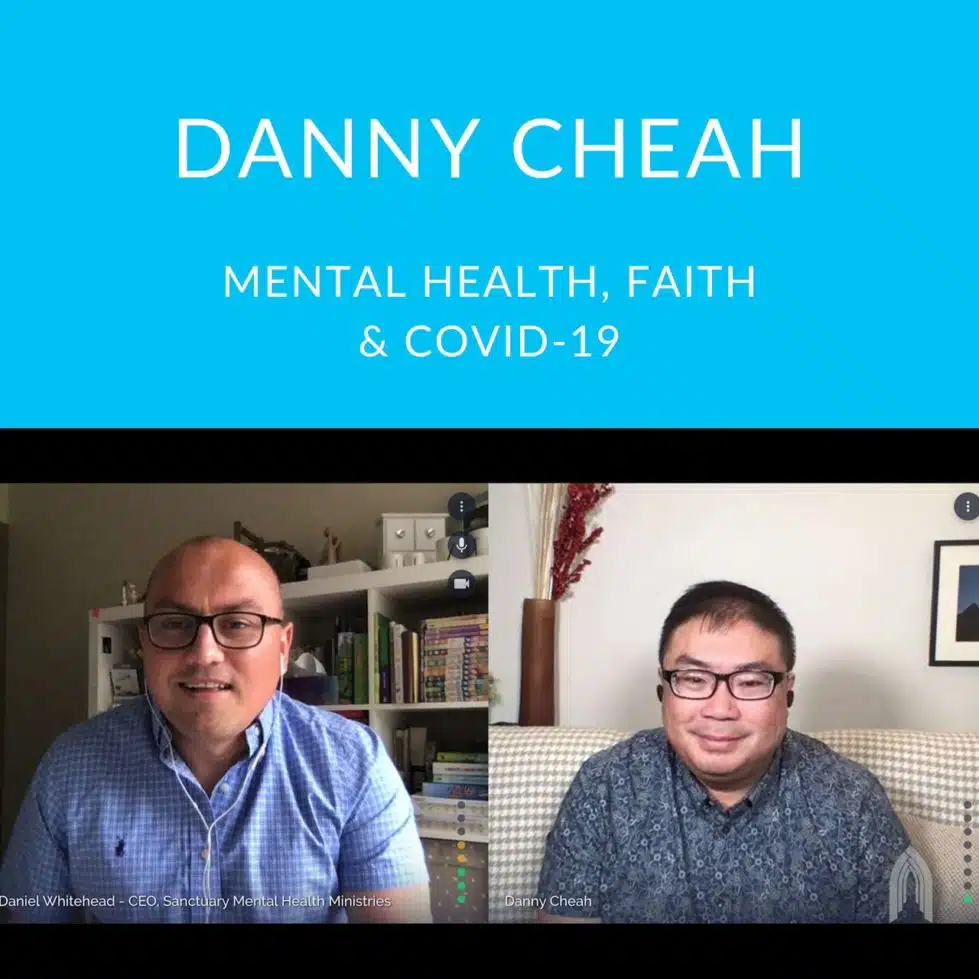 Daniel Whitehead interviewing Danny Cheah on Zoom