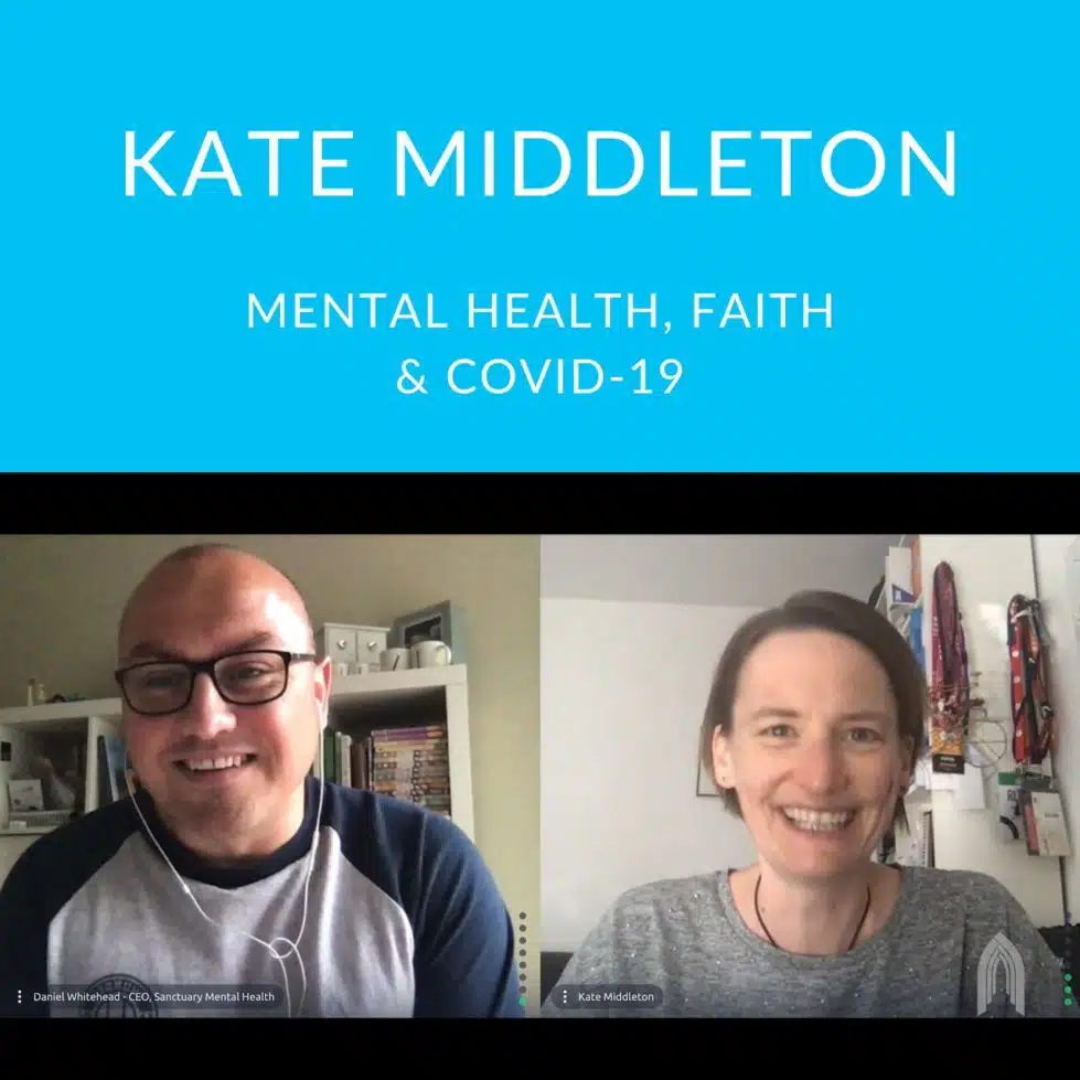 Daniel Whitehead interviewing Kate Middleton on Zoom