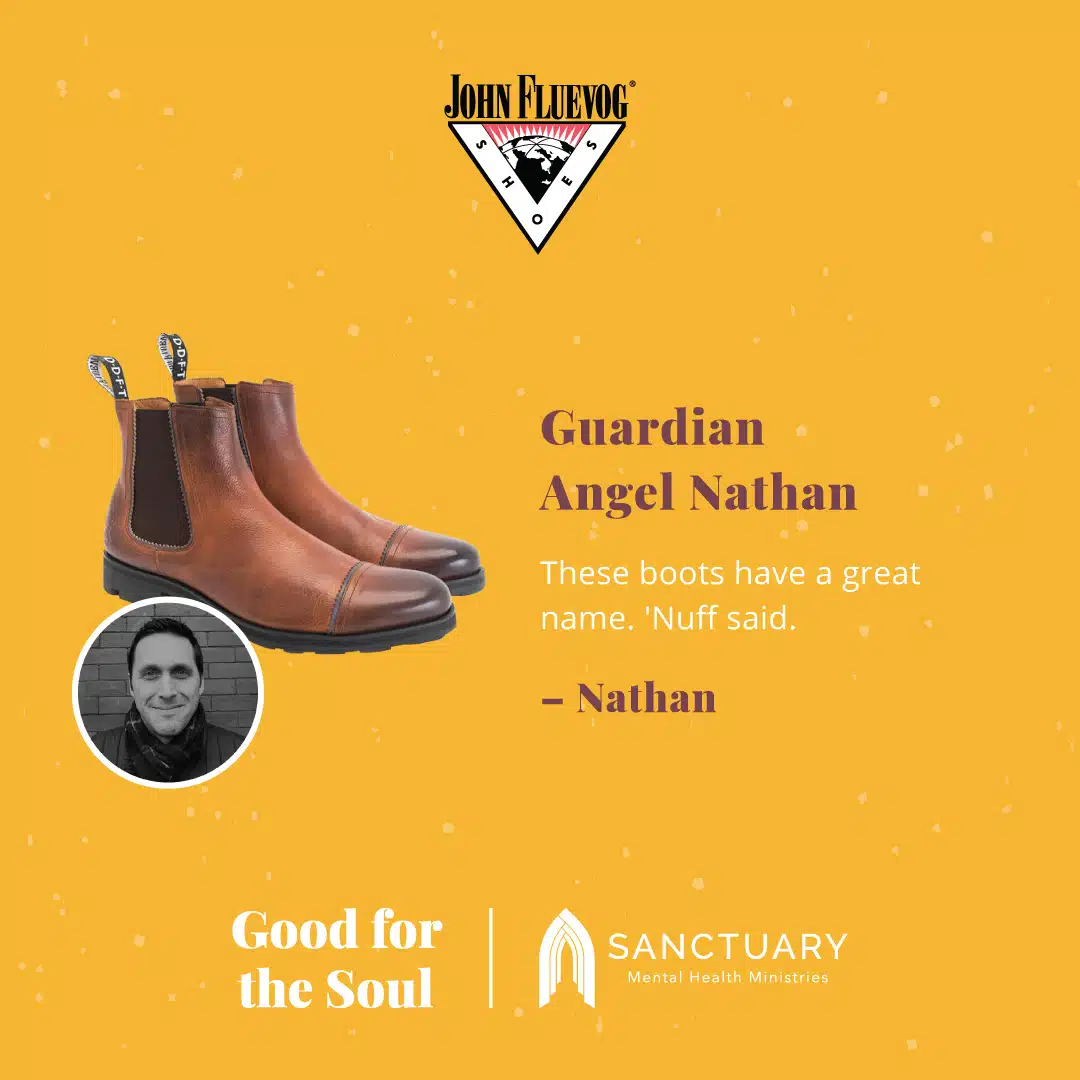 Guardian Angel Fluevog shoe