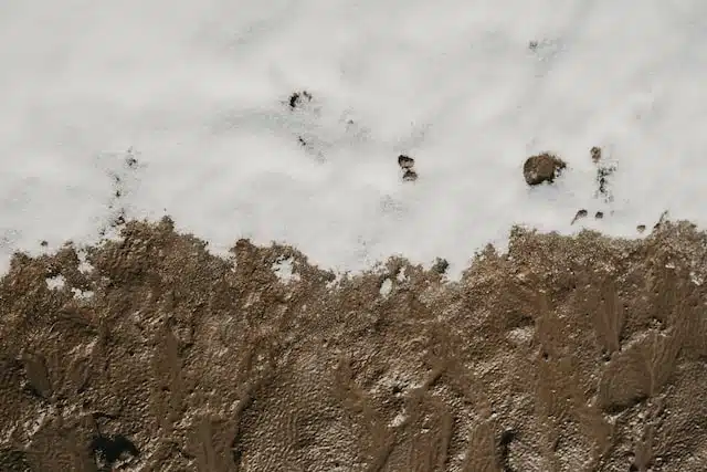 mud and snow